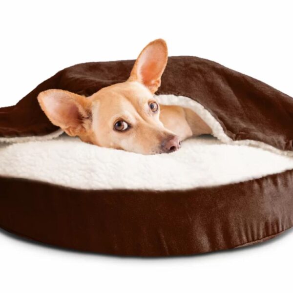 Fern Snuggery Hooded Dog Bed – Large