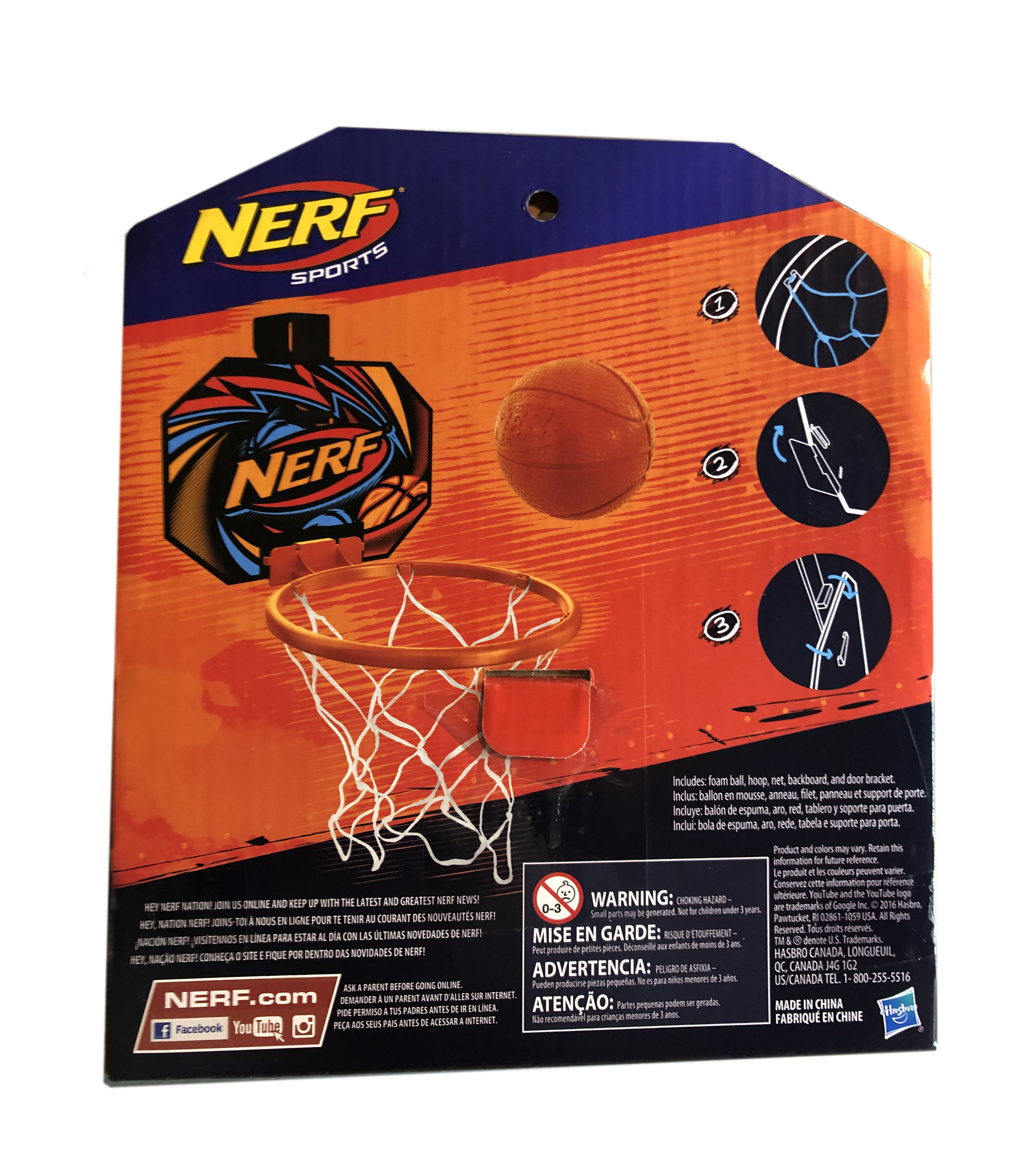 nerf sports balls 3 pack