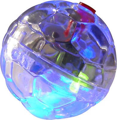 LED Motion Activated Ball Cat Toy