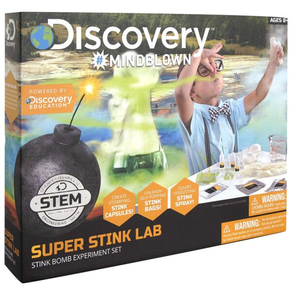 Discovery Kids Mindblown STEM Super Stink Lab