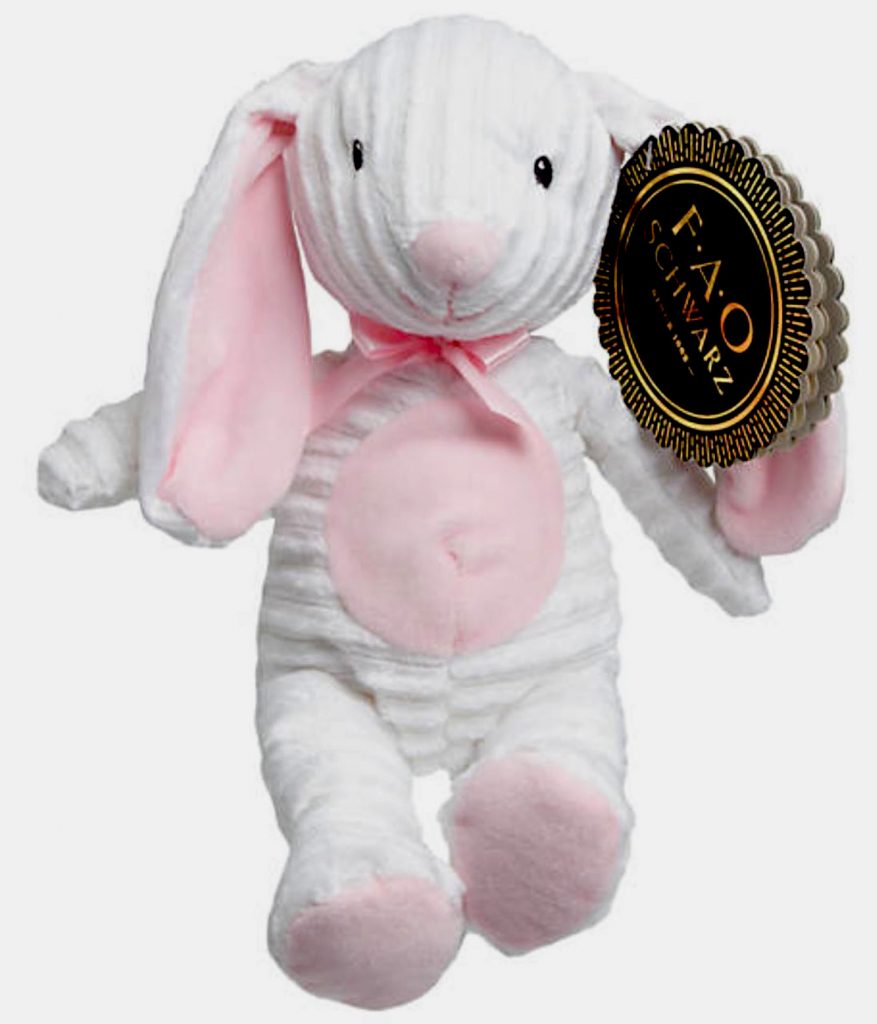 fao schwarz rabbit figurine