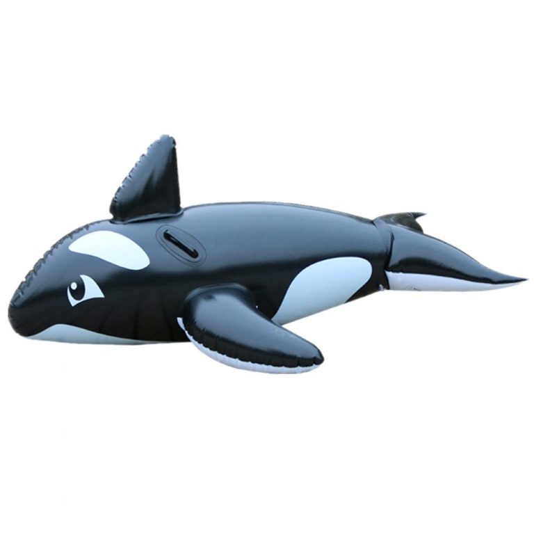 Wanderlust Collective Inflatable RideOn Killer Whale Float Crazy
