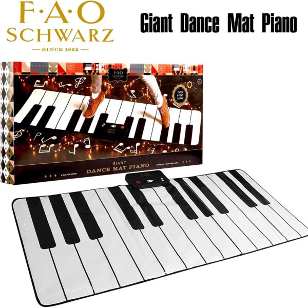 FAO Premium Piano Dance Mat – Fun Musical Step ‘N’ Playmat For Children