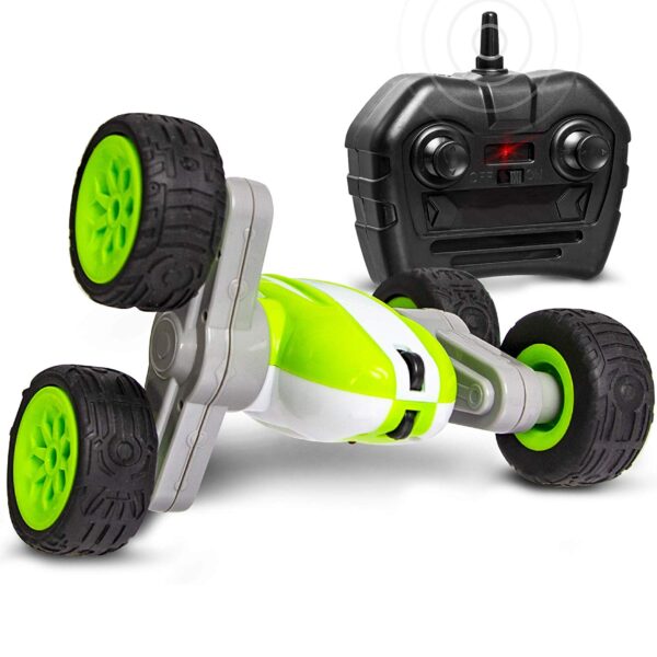 Sharper Image Mini RC Flip ‘N Roll-360° Rotation Action Racer Toy Car