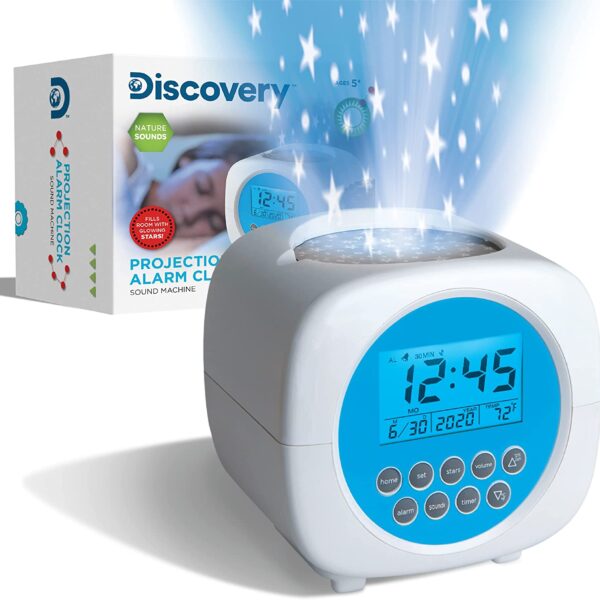 *** Discovery Kids Sound Machine Alarm Clock with Stars Projection ***