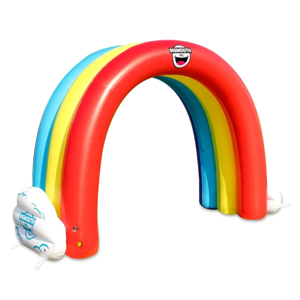 BIG MOUTH 6FT RAINBOW 3-ARCH INFLATABLE SPRINKLER